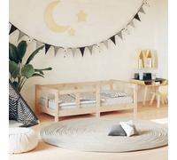 Walplus Kids Bed Frame 70X140 Cm Solid Wood Pine
