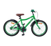 Walplus Kids Bike 18 Inches For 5-7 Years Old Green