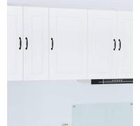Walplus Kitchen Wall Cabinet White 50 X 31 X 80 Cm Engineered Wood