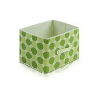 WALPLUS Laci Dot Design Non-Woven Fabric Soft Storage Organizer, Green | Luxury Wall Decor for Living Room & Bedroom
