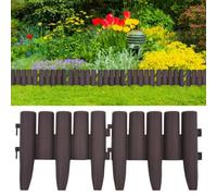 Walplus Lawn Edgings 36 Pcs Brown 10 M Pp