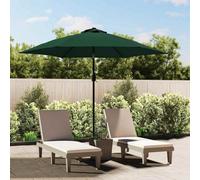 Walplus Led Cantilever Garden Parasol 3 M Green
