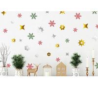 WALPLUS Wall Stickers, Christmas Decorations, Mixed, One Size