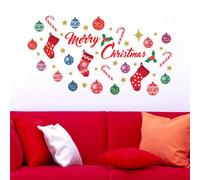 Walplus Merry Chirstmas Wall Stickers Wall Art, Diy Art, Home Decorations, Decals