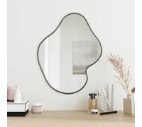 Walplus Minimalistic Aesthetic Wall Mirror Black 50X40 Cm