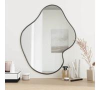 Walplus Minimalistic Aesthetic Wall Mirror Black 60X50 Cm
