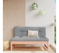 Walplus Modern Middle Sofa 120X80 Cm Solid Wood Douglas For Garden, Patio, Or Terrace