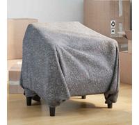 Walplus Moving Blankets 10 Pcs Grey 150 X 200 Cm Fabric