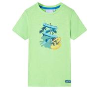 Walplus Neon Green Kids T Shirt Size 116 Age 5 To 6 Years