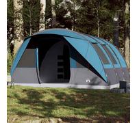 Walplus Outdoor Family Tent Tunnel 7-Person Blue Waterproof