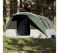 Walplus Outdoor Family Tent Tunnel 7-Person Green Waterproof