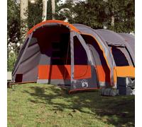 Walplus Outdoor Family Tent Tunnel 8-Person Grey Waterproof