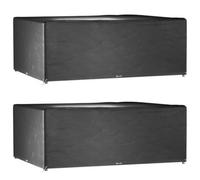 Walplus Outdoor Garden Furniture Covers 2 Pcs 16 Eyelets 300X250X90 Cm Rectangular