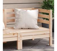 Walplus Outdoor Garden Sofa Corner Solid Wood Pine - Cushion Not Included