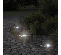 Walplus Outdoor Ground Light Square Black 10.5X10.5Cm Die-Cast Aluminium