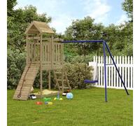 Walplus Outdoor Kids Playset Impregnated Wood Pine