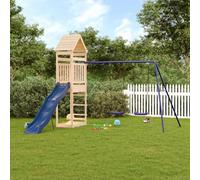 Walplus Outdoor Kids Playset Solid Wood Pine