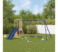Walplus Outdoor Kids Playset Solid Wood Pine