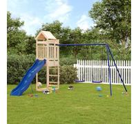 Walplus Outdoor Kids Playset Solid Wood Pine