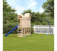 Walplus Outdoor Kids Playset Solid Wood Pine