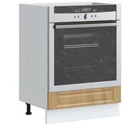 Walplus Oven Cabinet Porto Artisan Oak Engineered Wood