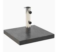 Walplus Parasol Base Granite 28.5 Kg Square Black