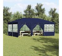Walplus Party Tent Blue, White 600 X 400 X 266 Cm Polyester, Steel