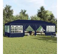Walplus Party Tent Blue, White 800 X 400 X 266 Cm Polyester, Steel