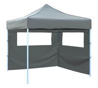 Walplus Party Tent Folding Anthracite 291 X 291 X 315 Cm Oxford Fabric