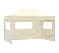 Walplus Party Tent Folding Cream 280 X410 X 315 Cm Oxford Fabric