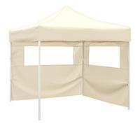 Walplus Party Tent Folding Cream 291 X 291 X 315 Cm Oxford Fabric