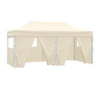 Walplus Party Tent Folding Cream 291 X 580 X 315 Cm Oxford Fabric