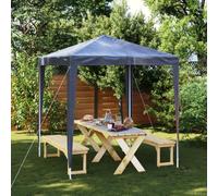Walplus Party Tent Garden Gazebo Canopy 2X2 M Blue