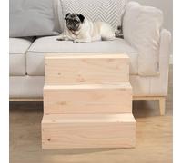 Walplus Pet Stair 40X37.5X35 Cm Solid Wood Pine