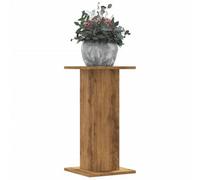 Walplus Plant Stands 2 Pcs Artisian Oak 30X30X60 Cm Engineered Wood