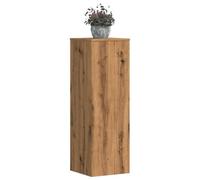 Walplus Plant Stands 2 Pcs Artisian Oak 33X33X100 Cm Engineered Wood