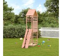 Walplus Playhouse With Climbing Wall Solid Wood Douglas