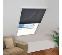 Walplus Plisse Roof Window Insect Screen Fine Mesh Aluminium Frame Adjustable Fly Screen