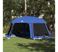 Walplus Pool Tent With Removable Fly & Mesh Walls Azure Blue 618X532 Cm