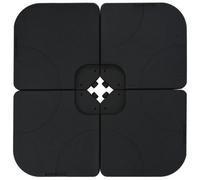 Walplus Portable Parasol Base Sand / Water Filled 60 L