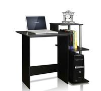 WALPLUS Premium Desk | Efficient Home Laptop Notebook Computer Desk,Black/Grey, /GY for Smart Space Utilization | 11192BK