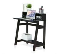 WALPLUS Premium Desk | Simplistic A Frame Computer Desk, Dark Walnut for Smart Space Utilization | 14054DWN