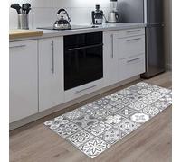 WALPLUS Purbeck Stone Rug Mat X, Floor Mat, Easy-Clean Decorative Rug for Kitchen Bedroom Hallway and Home Decor