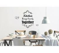 Walplus Quote Kitchen Brings Family Together Stickers Stock Clearance