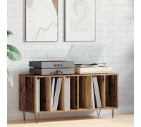 Walplus Record Cabinet Artisan Oak 100 X 38 X 48 Cm Engineered Wood