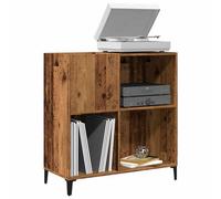 Walplus Record Cabinet Old Wood 84.5X38X89 Cm Engineered Wood