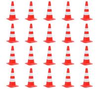 Walplus Reflective Traffic Cones 20 Pcs Red And White 50 Cm