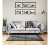 Walplus Rug Oviedo Short Pile Anthracite 120X120 Cm