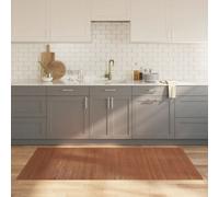 Walplus Rug Rectangular Brown 100X200 Cm Bamboo