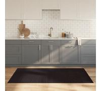 Walplus Rug Rectangular Dark Brown 100X200 Cm Bamboo